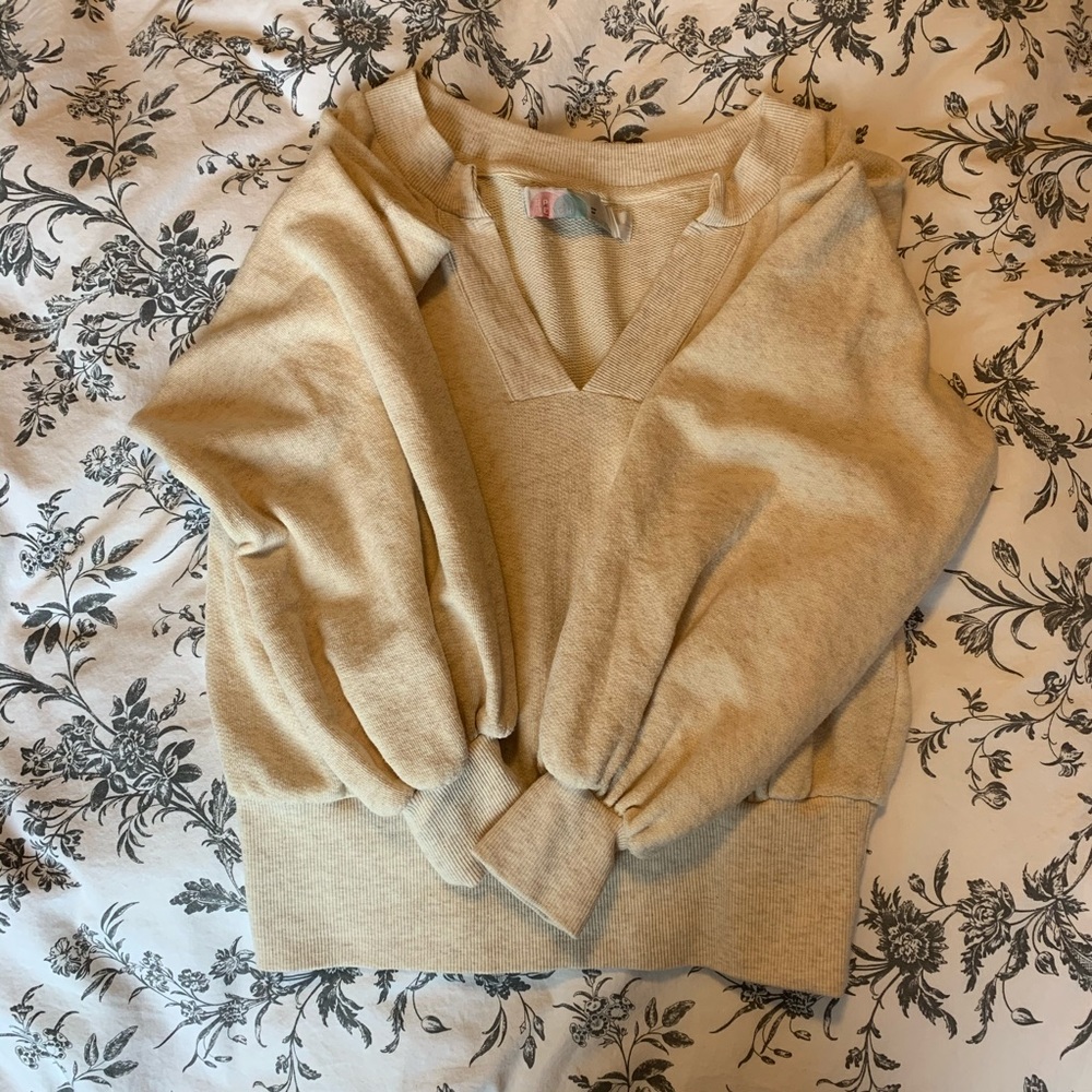 NWOT Free People *Beach* Runyon Pullover 🕊